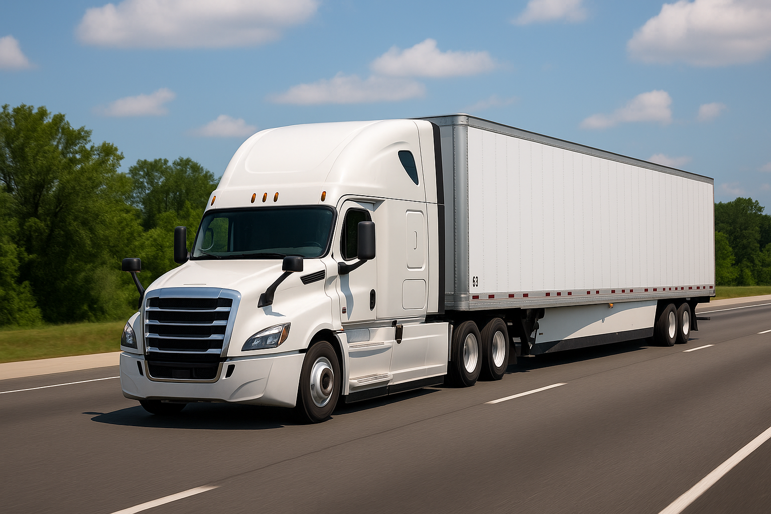 Collaboration Logistics trucks at loading dock
